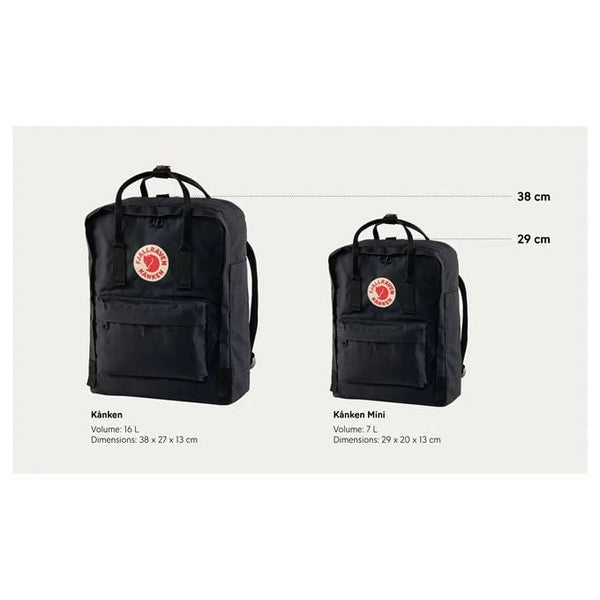 Fjallraven Kanken Mini Backpack - Ochre-Confetti Pattern