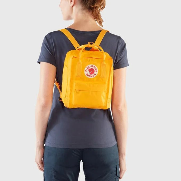 Fjallraven Kanken Mini Backpack - Peach Sand-Terracotta Brown