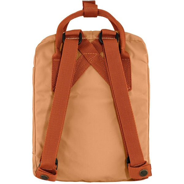 Fjallraven Kanken Mini Backpack - Peach Sand-Terracotta Brown