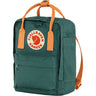 Fjallraven Kanken Mini Backpack - Arctic Green-Spicy Orange
