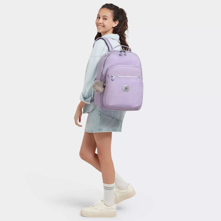 Kipling Backpacks Bridal Rose Kipling Seoul Large 15" Laptop Backpack - Bridal Rose