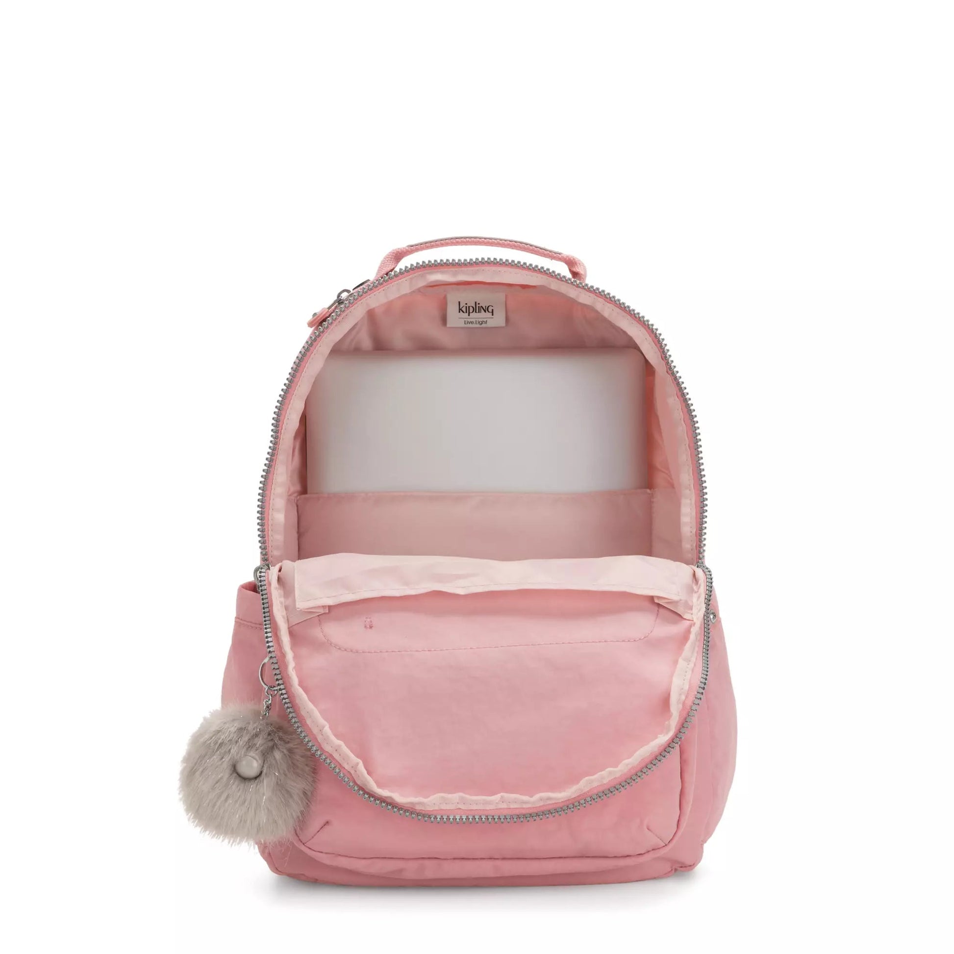Kipling Backpacks Bridal Rose Kipling Seoul Large 15" Laptop Backpack - Bridal Rose