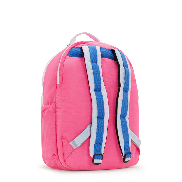 Kipling Backpacks Happy Pink Mix Kipling Seoul Extra Large 17" Laptop Backpack - Happy Pink Mix