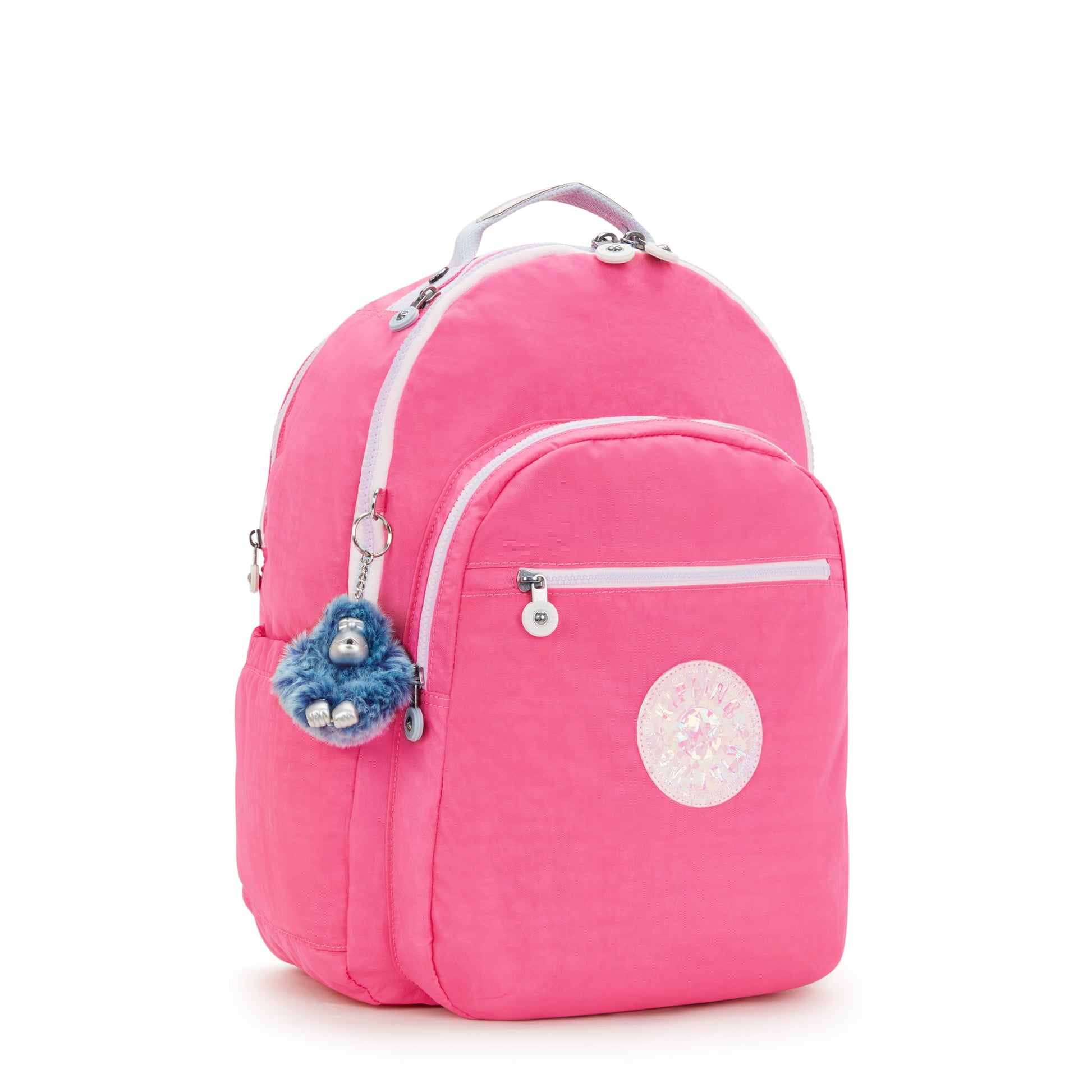 Kipling Backpacks Happy Pink Mix Kipling Seoul Extra Large 17" Laptop Backpack - Happy Pink Mix