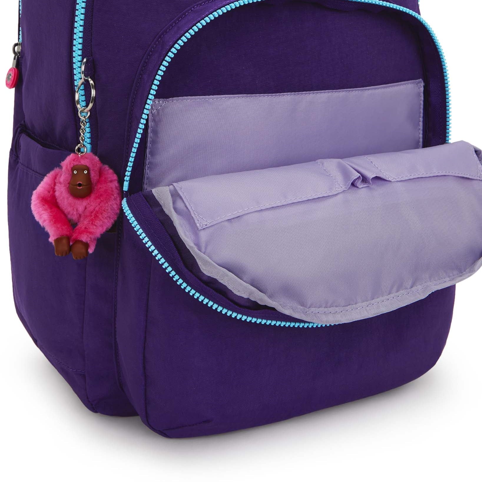 Kipling Backpacks VIP Purple Kipling Seoul Extra Large 17" Laptop Backpack - VIP Purple