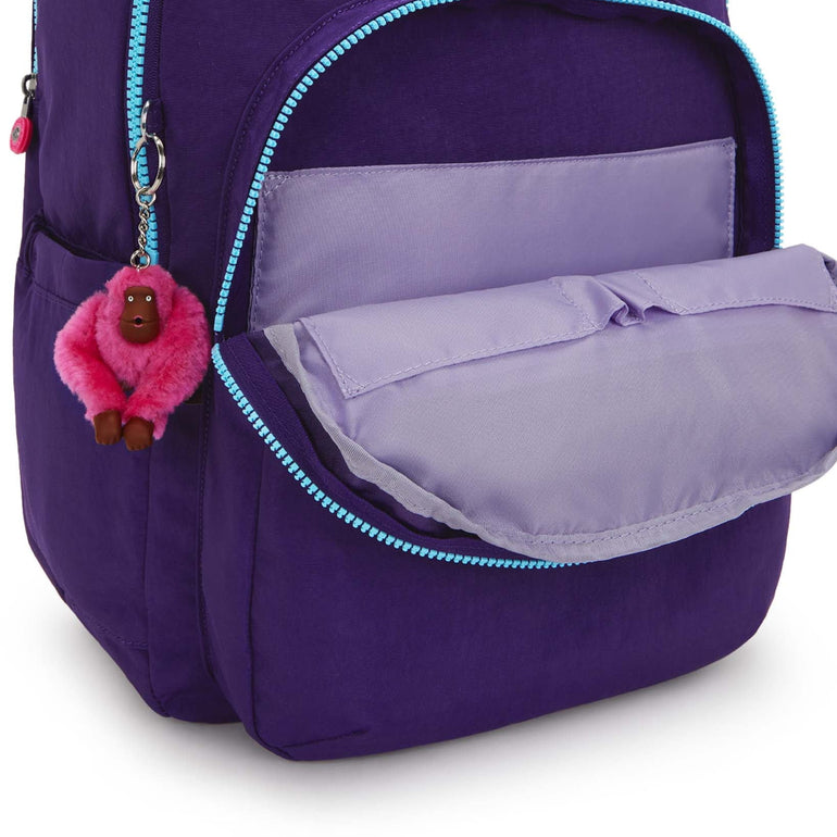 Kipling Backpacks VIP Purple Kipling Seoul Extra Large 17" Laptop Backpack - VIP Purple