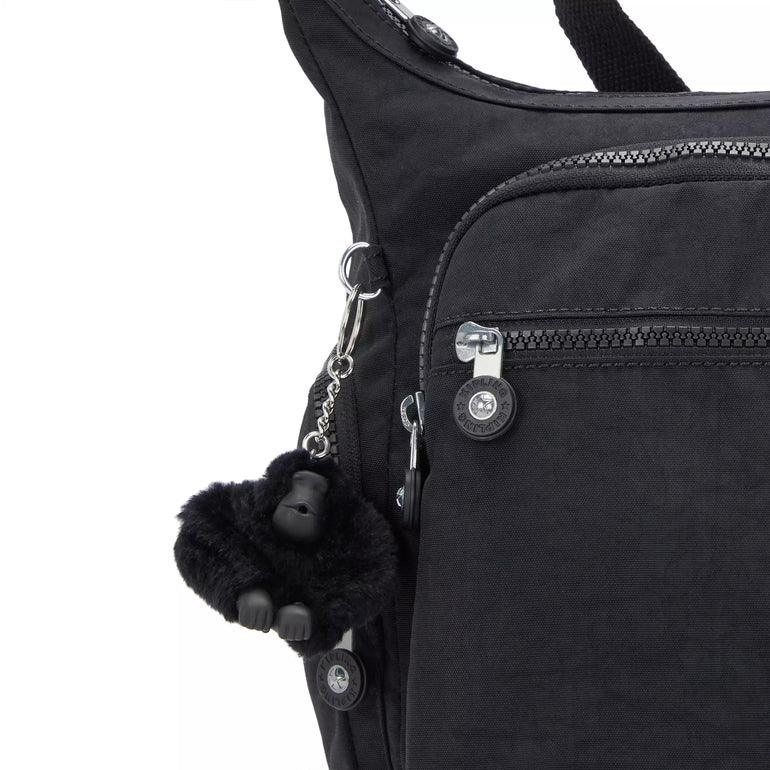 Kipling Bags Black Noir Kipling Gabbie Crossbody Bag - Black Noir