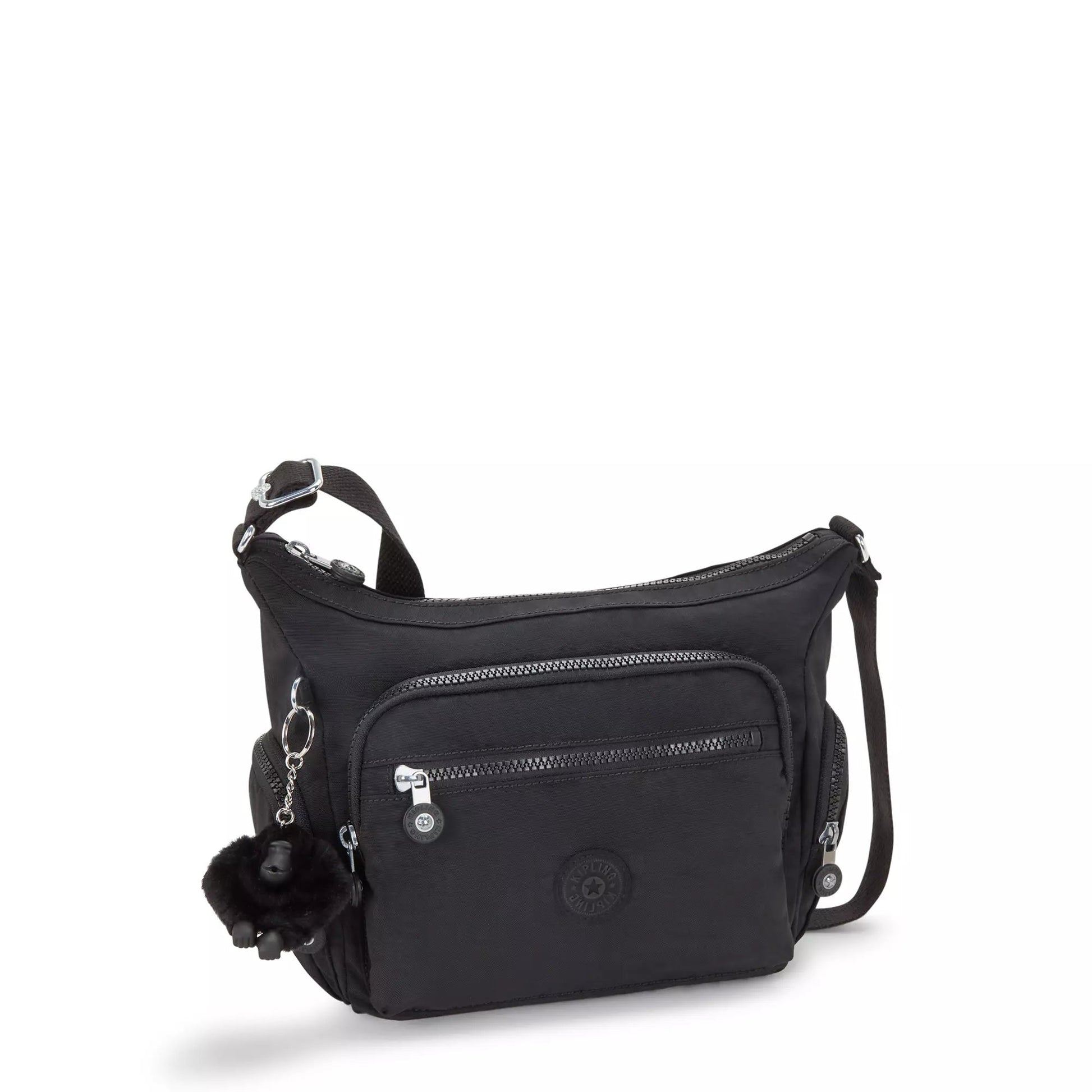 Kipling Cross-Body Bag Black Noir Kipling Gabbie Small Crossbody Bag - Black Noir