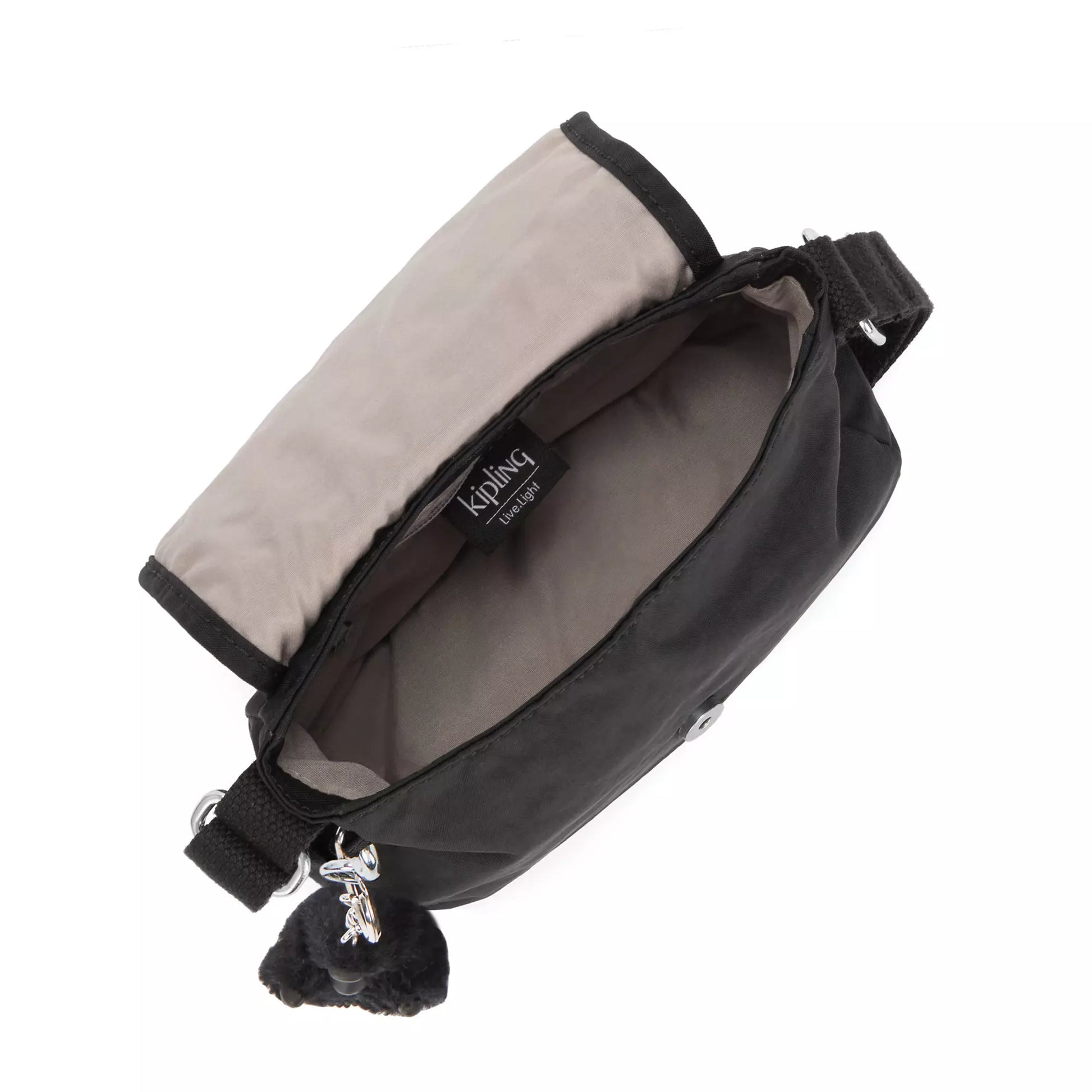 Kipling Cross-Body Bag Black Noir Kipling Sabian Crossbody Mini Bag - Black Noir