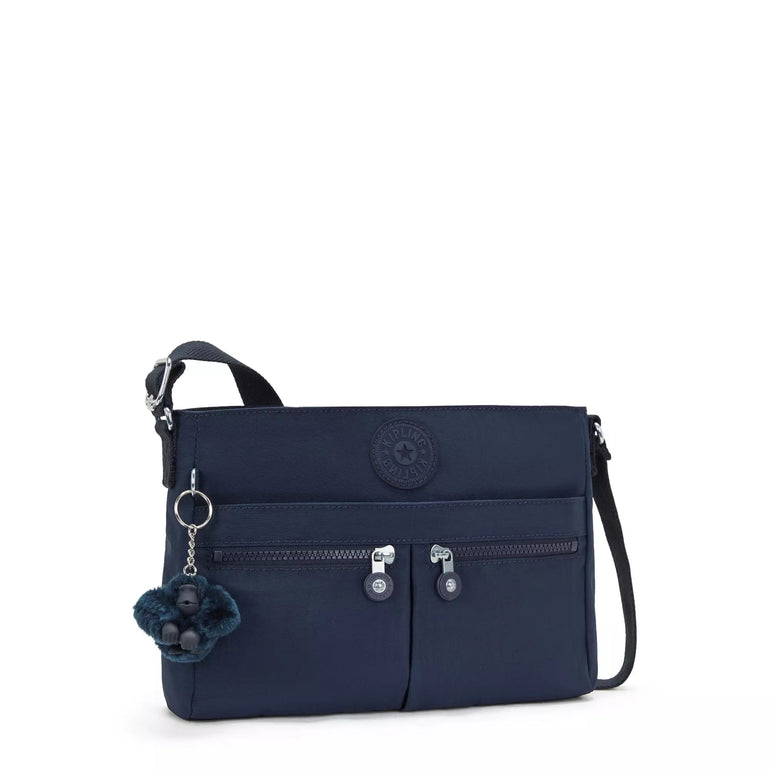 Kipling Cross-Body Bag Blue Bleu 2 Kipling New Angie Crossbody Bag - Blue Bleu 2