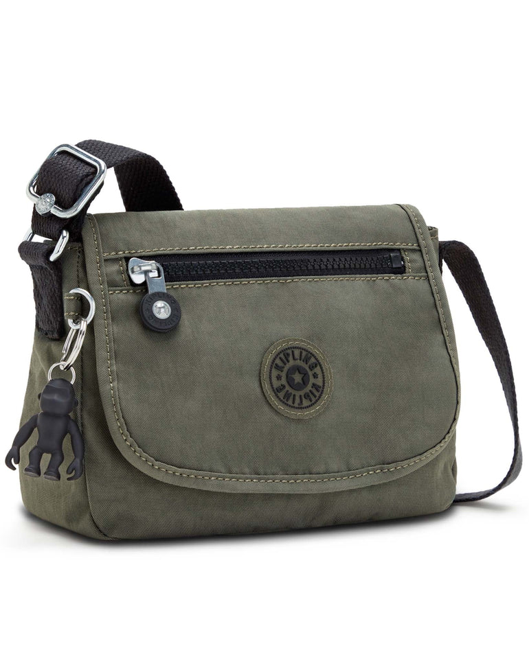 Kipling Cross-Body Bag Green Moss Kipling Sabian Crossbody Mini Bag - Green Moss