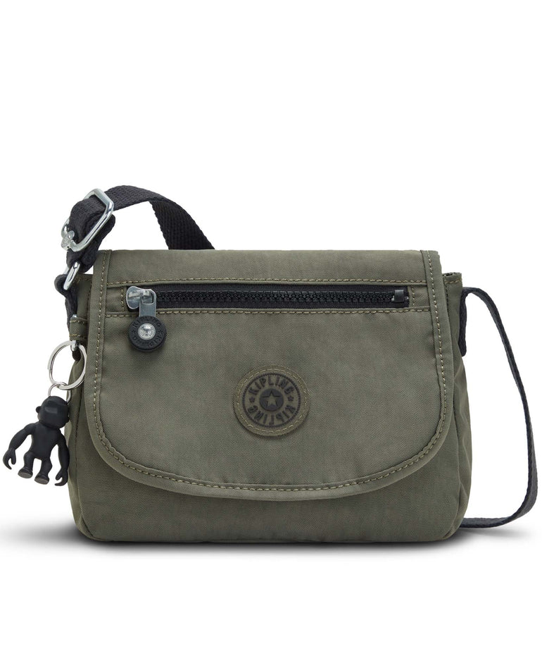 Kipling Cross-Body Bag Green Moss Kipling Sabian Crossbody Mini Bag - Green Moss