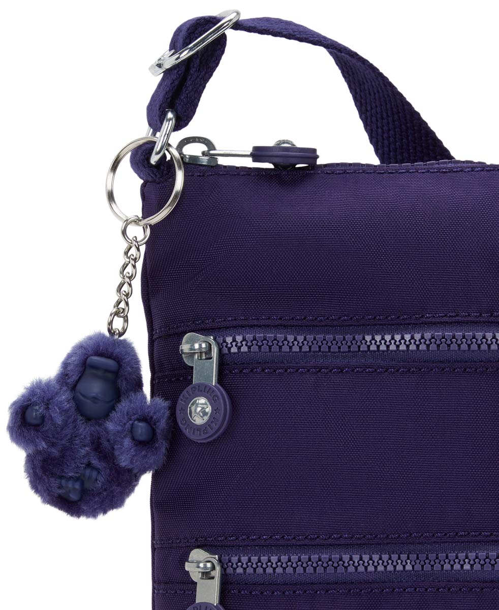 Kipling Cross-Body Bag Moonlit Blue Kipling Keiko Crossbody Mini Bag - Moonlit Blue