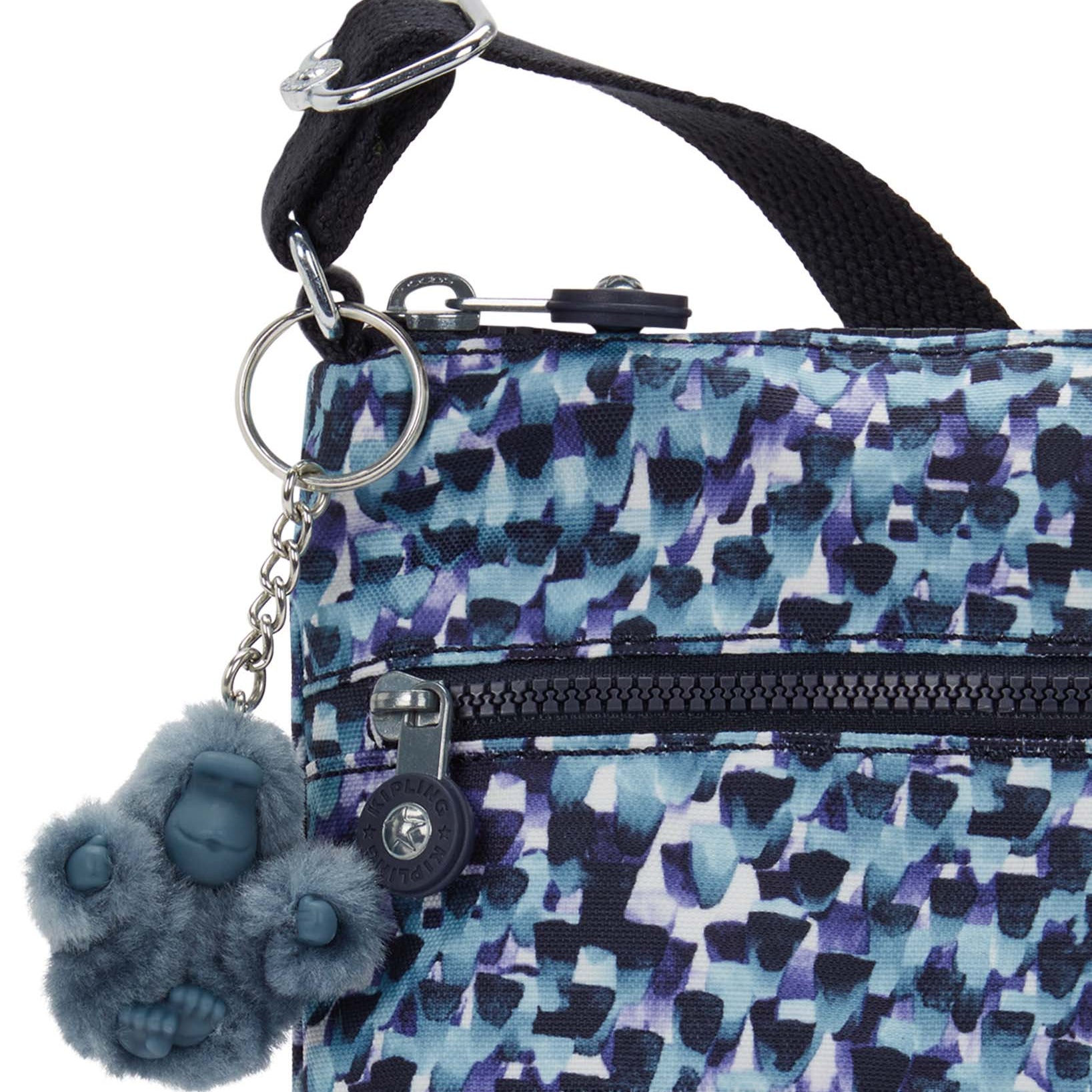 Kipling Cross-Body Bag Rainy Feathers Kipling Keiko Printed Crossbody Mini Bag - Rainy Feathers