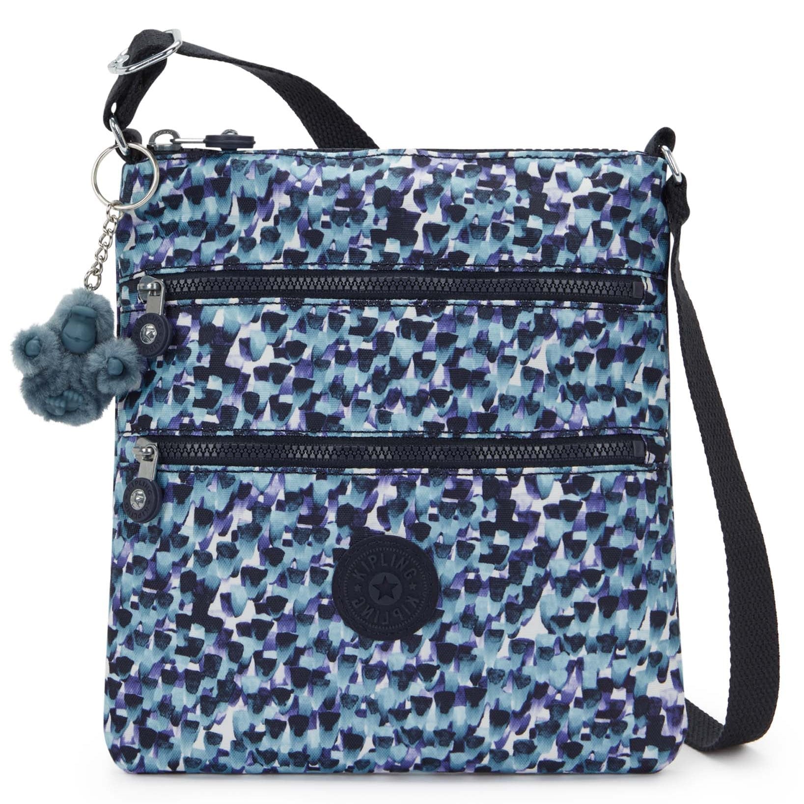 Kipling Cross-Body Bag Rainy Feathers Kipling Keiko Printed Crossbody Mini Bag - Rainy Feathers