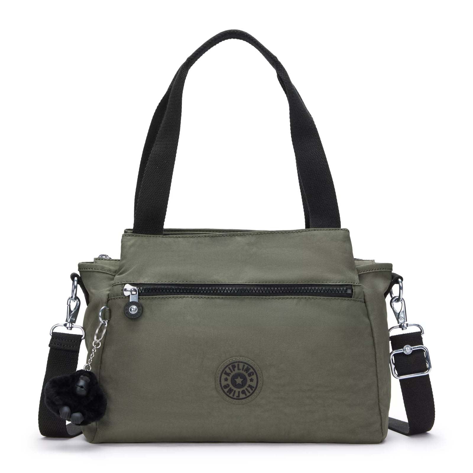 Kipling Handbag Green Moss Kipling Elysia Shoulder Bag - Green Moss