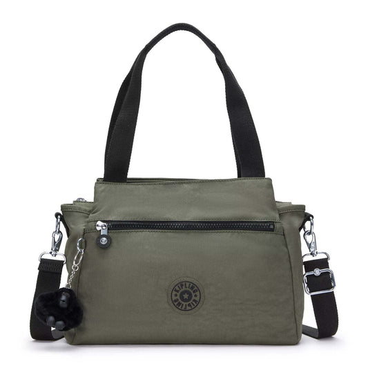 Kipling Handbag Green Moss Kipling Elysia Shoulder Bag - Green Moss