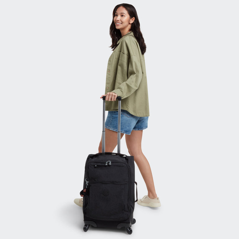 Kipling Luggage Black Tonal Kipling Darcey Small Carry-On Rolling Luggage - Black Tonal
