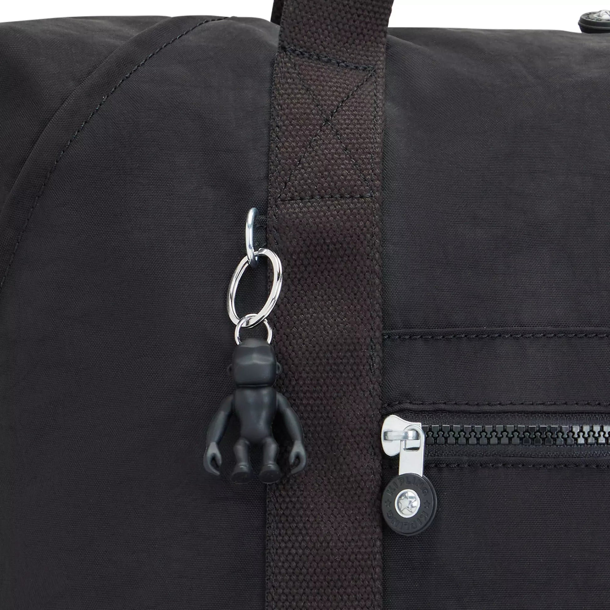 Kipling Tote Bag Black Noir Kipling Art M Weekender Tote Bag - Black Noir