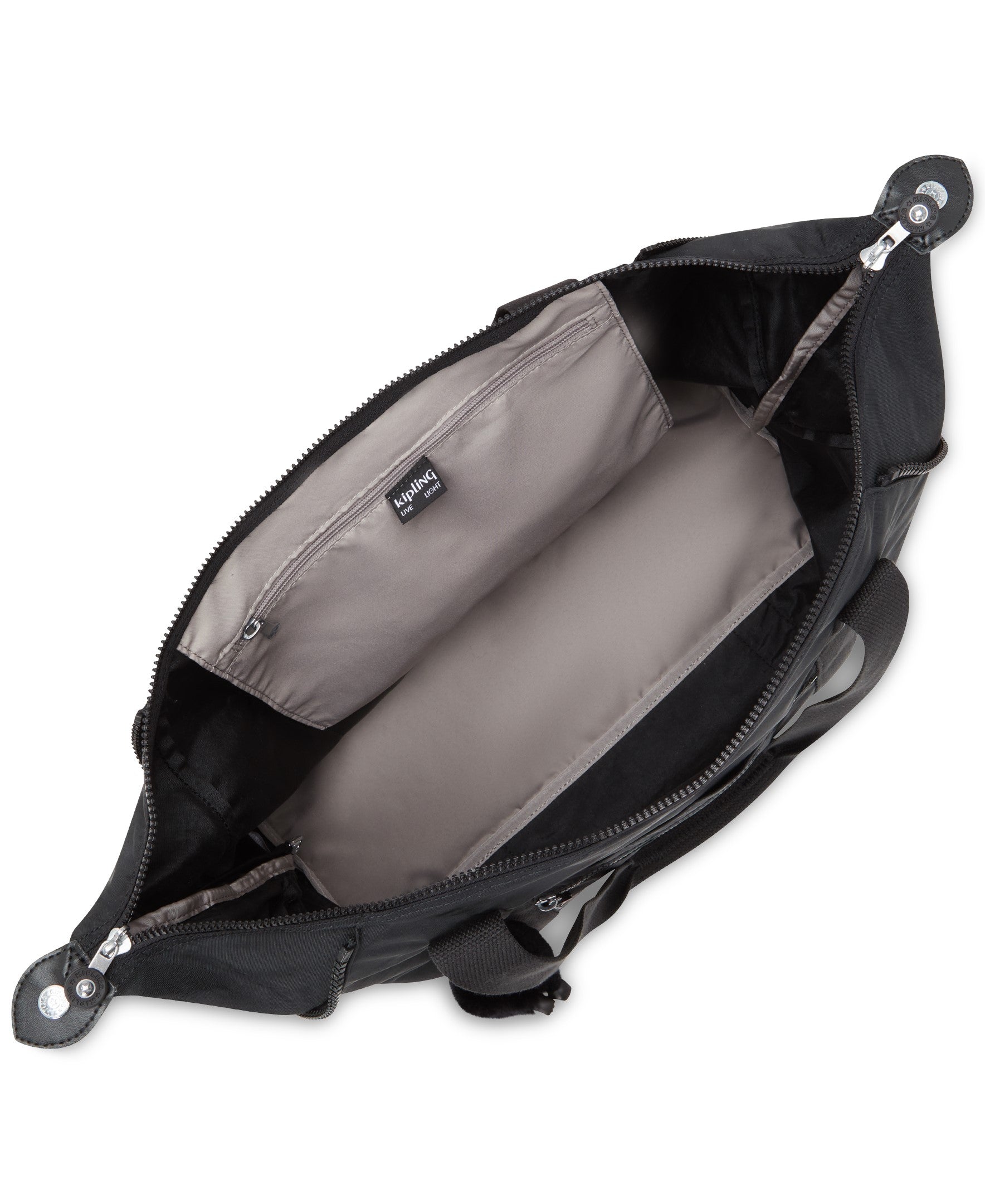 Kipling Tote Bag Black Noir Kipling Art Medium Tote Bag - Black Noir