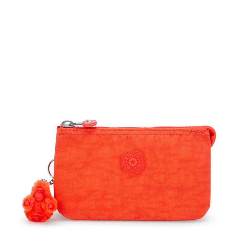Kipling Travel Accessories Open Orange Kipling Creativity Large Pouch - Open Orange