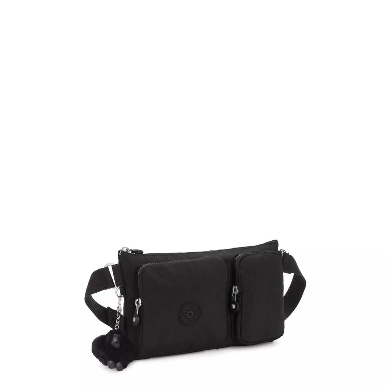 Kipling Waist Pouches Black Noir Kipling Presto Up Waist Pack - Black Noir