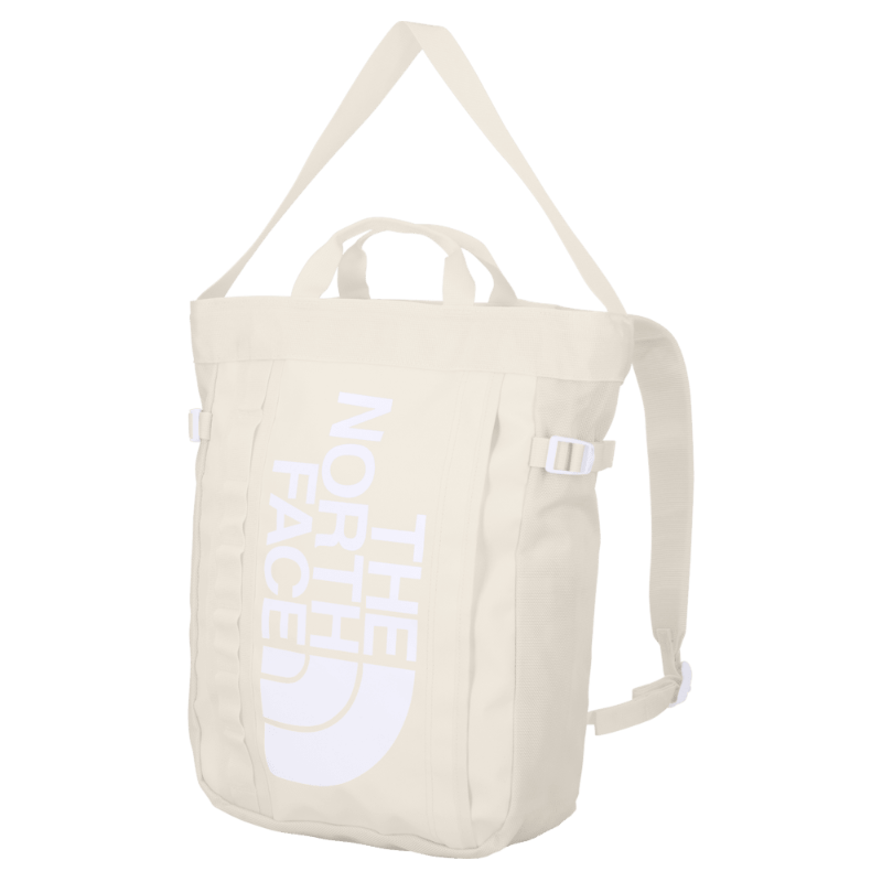 The North Face Base Camp Tote Pack - White Dune/TNF White