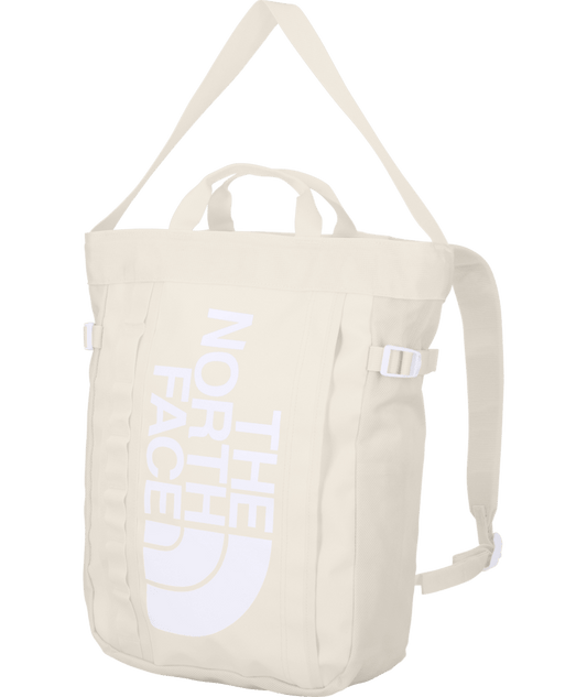 The North Face Base Camp Tote Pack - White Dune/TNF White