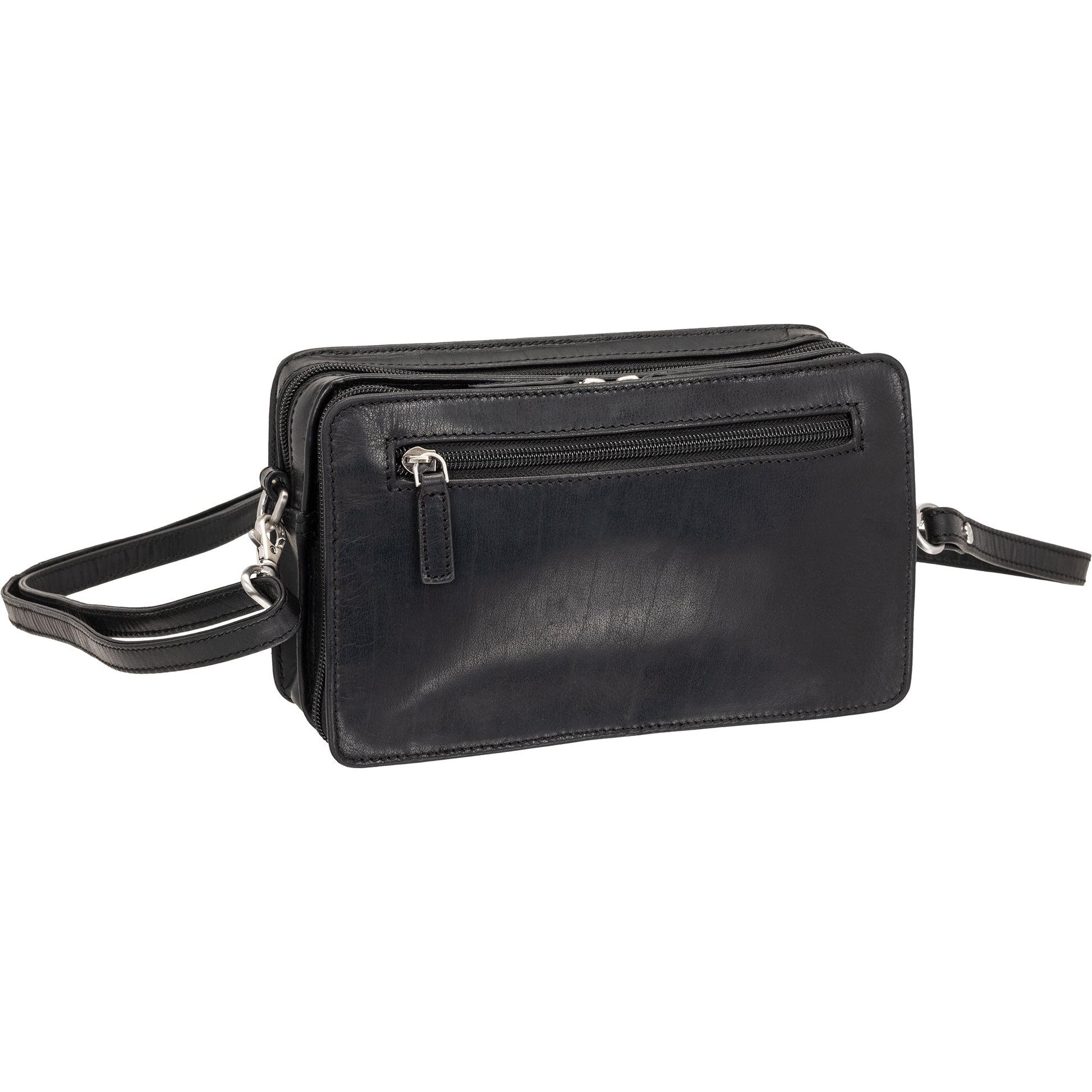 Mancini Bags Mancini Buffalo Unisex Bag with Zippered Organizer Pocket