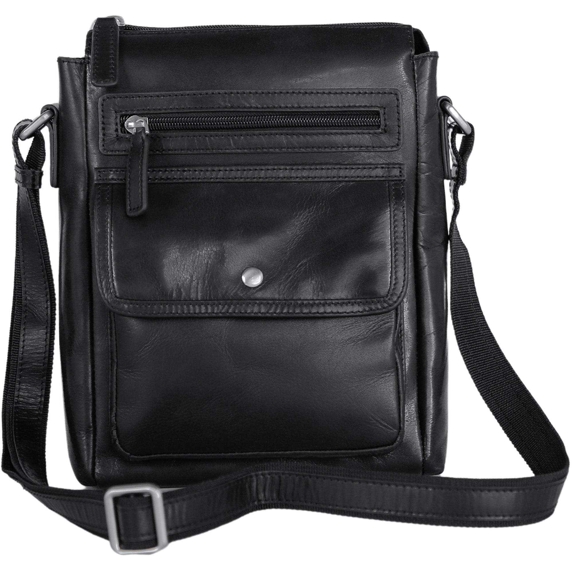 Mancini Cross-Body Bag Black Mancini Buffalo Everyday Crossbody Bag
