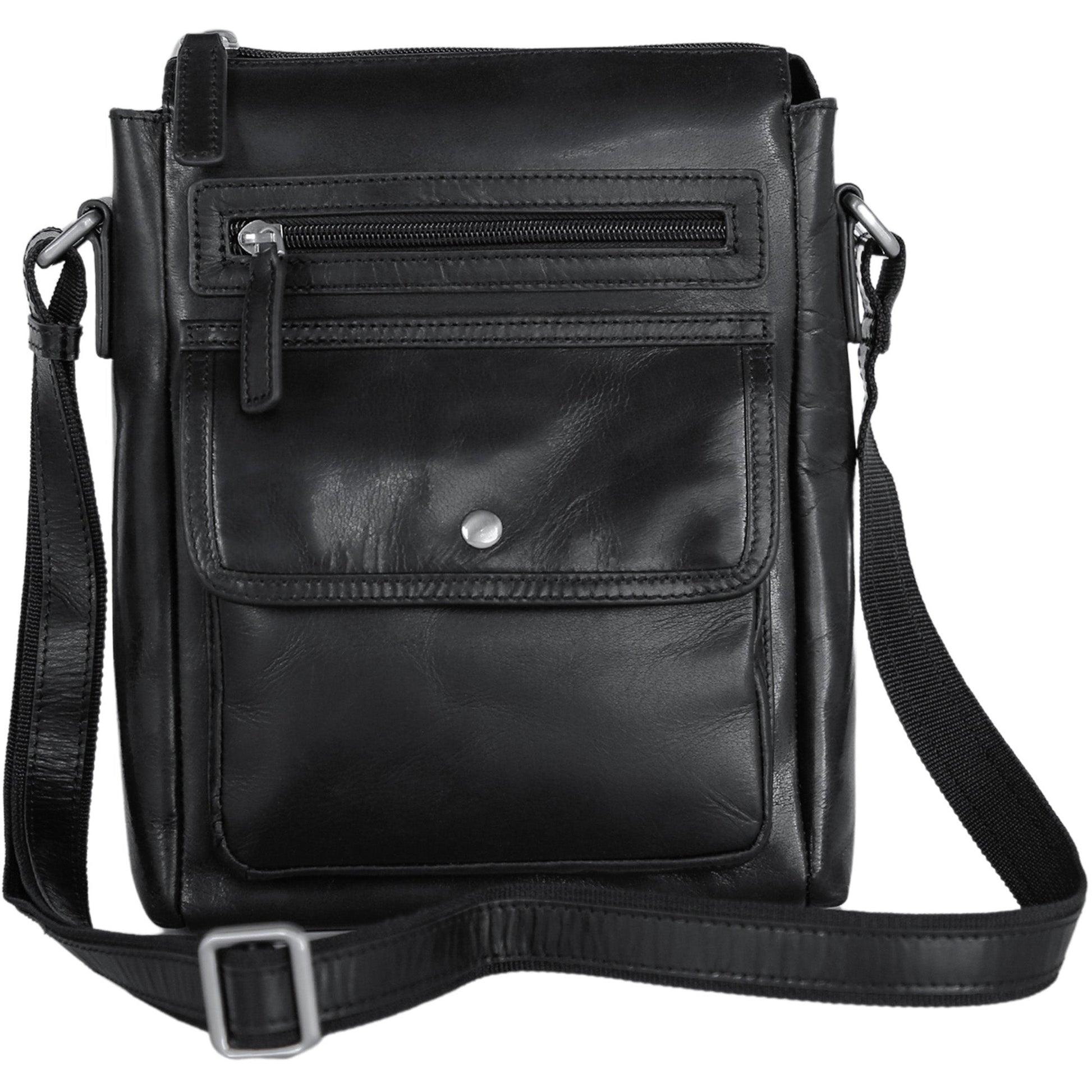 Mancini Cross-Body Bag Black Mancini Buffalo Everyday Crossbody Bag
