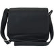 Mancini Cross-Body Bag Black Mancini Pebbled Alison Crossbody Handbag