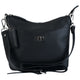 Mancini Cross-Body Bag Black Mancini Pebbled Elizabeth Crossbody Handbag