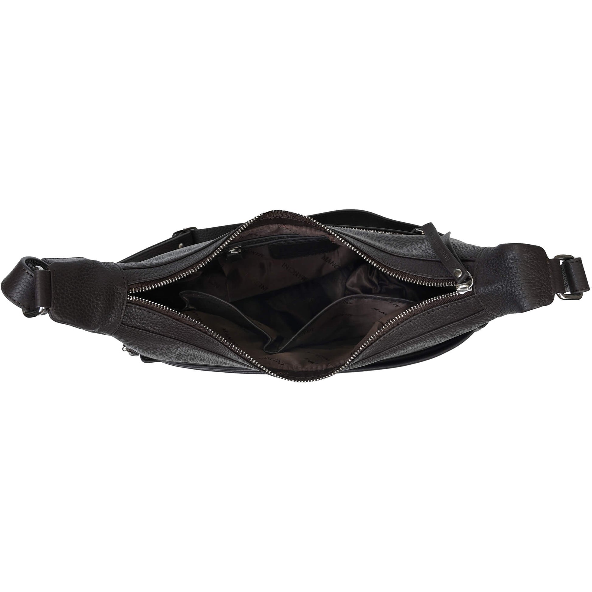 Mancini Cross-Body Bag Mancini Pebbled June Crossbody Handbag