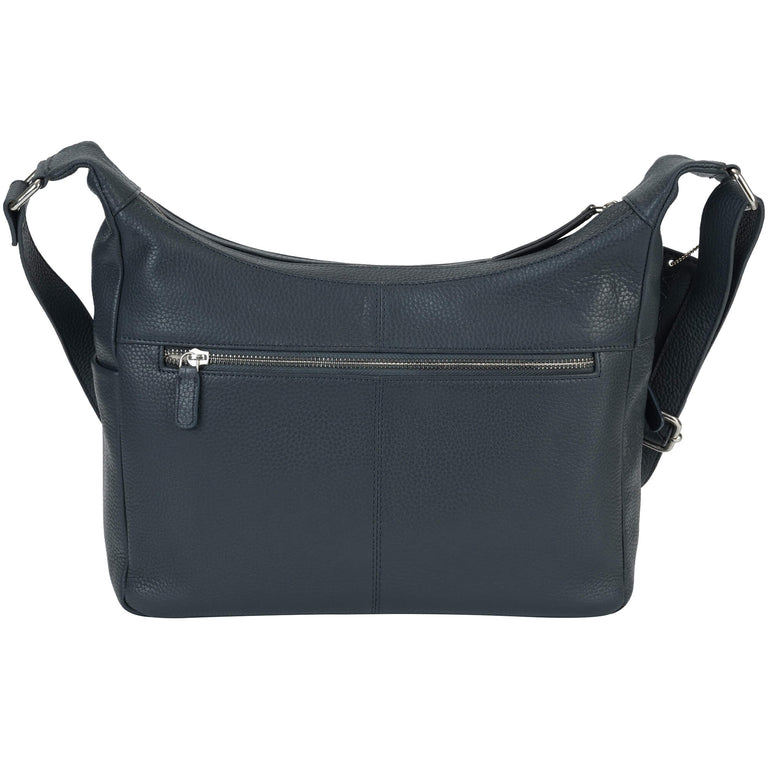 Mancini Cross-Body Bag Mancini Pebbled June Crossbody Handbag