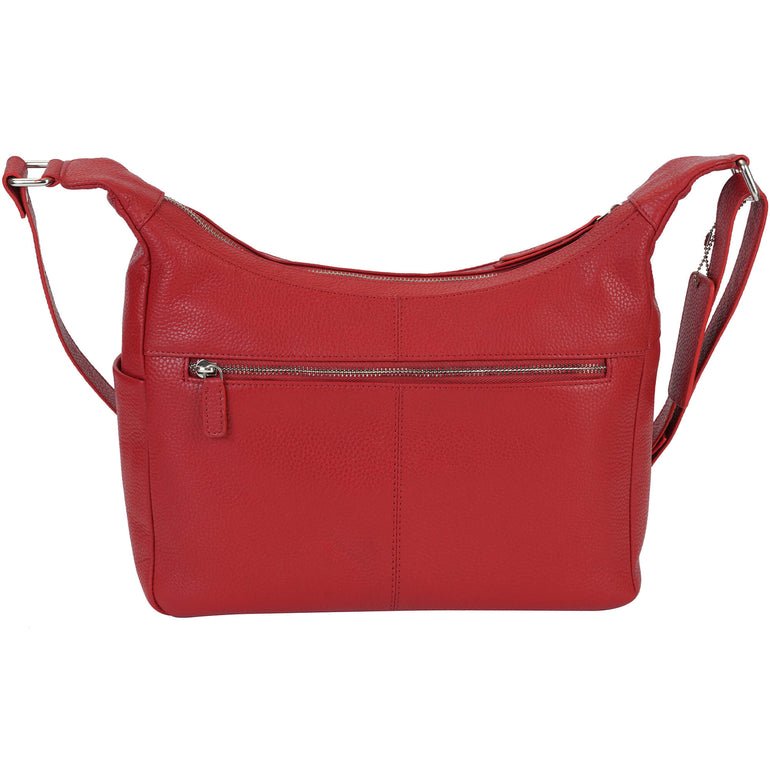 Mancini Cross-Body Bag Mancini Pebbled June Crossbody Handbag