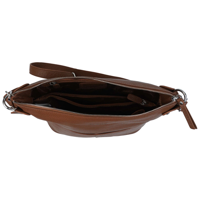 Mancini Cross-Body Bag Mancini Pebbled Susan Crossbody Hobo