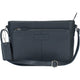 Mancini Cross-Body Bag Navy Mancini Pebbled Loretta Crossbody Handbag with Organizer