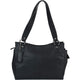 Mancini Handbags Black Mancini Pebbled Kelsea Shoulder Bag