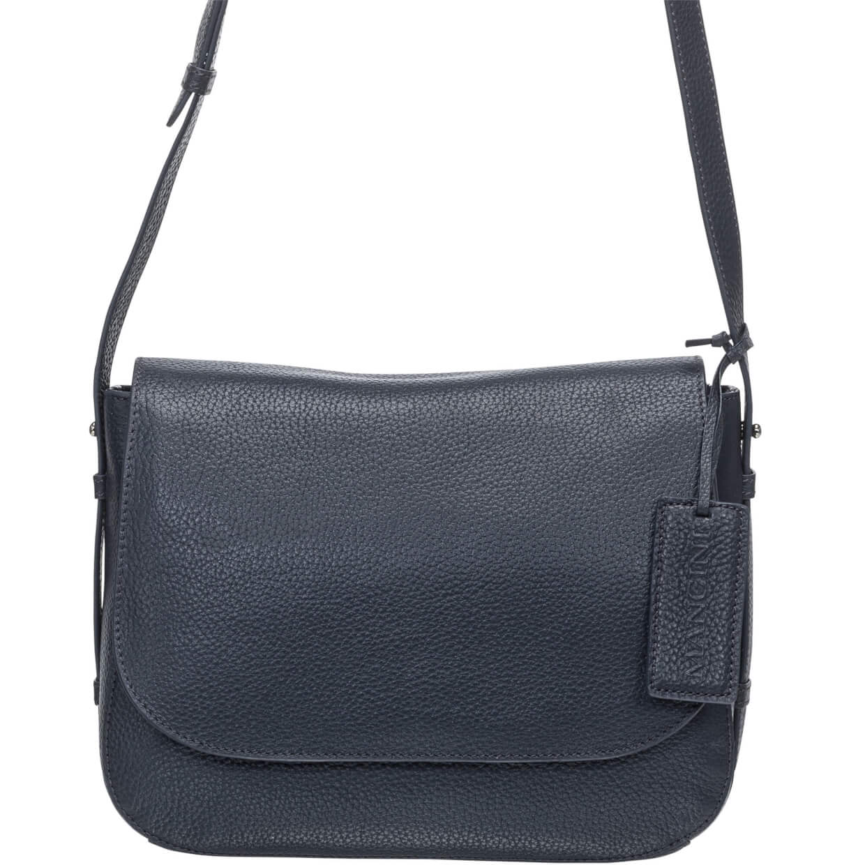 Mancini Handbags Mancini Pebbled Amy Leather Crossbody bag