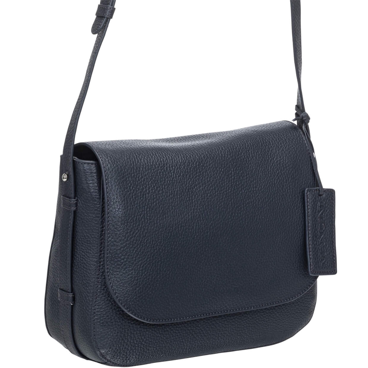 Mancini Handbags Mancini Pebbled Amy Leather Crossbody bag
