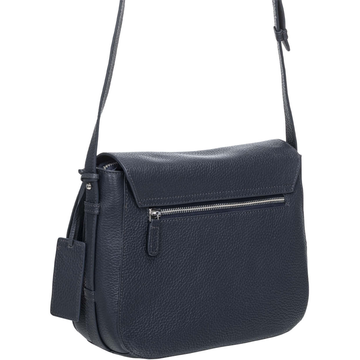 Mancini Handbags Mancini Pebbled Amy Leather Crossbody bag