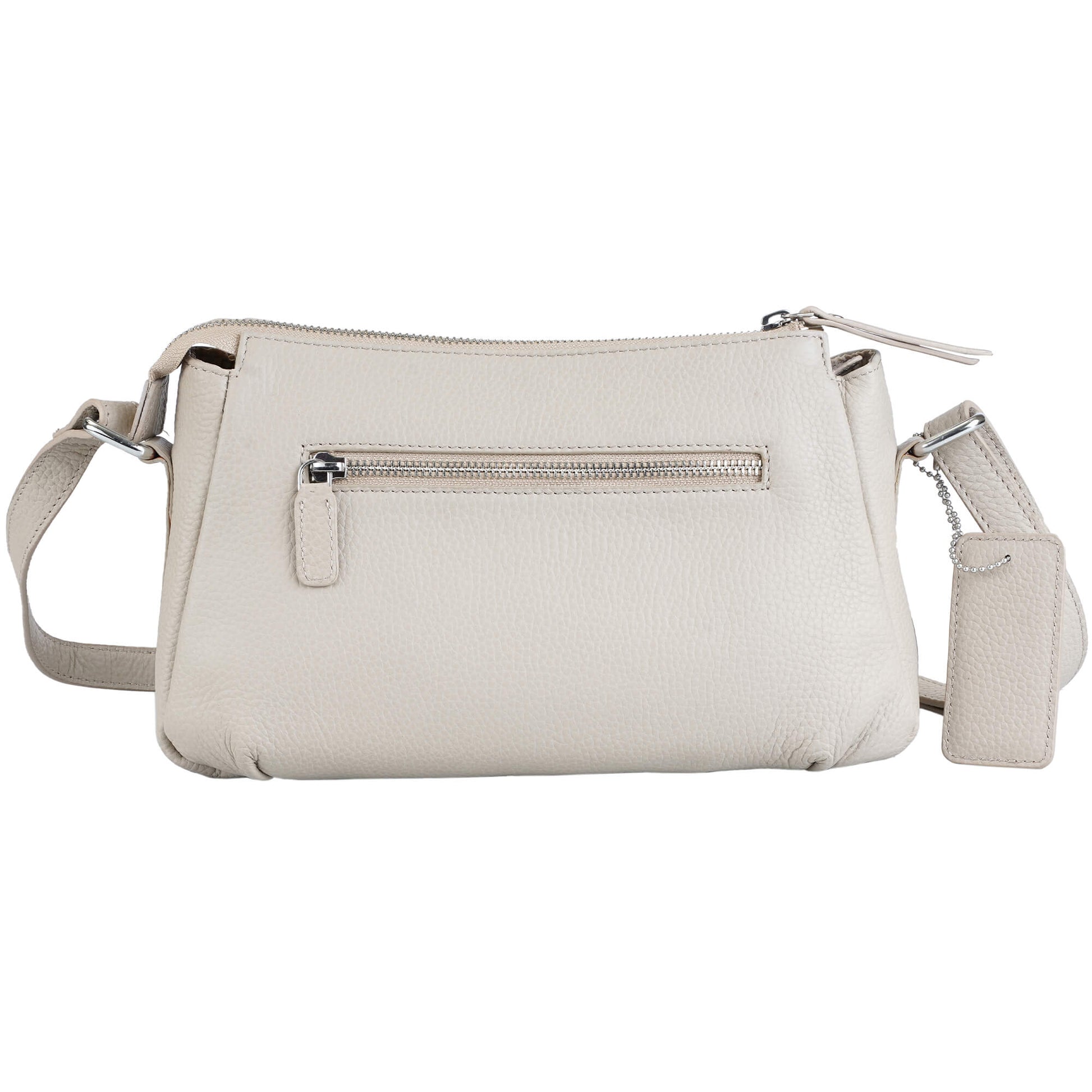 Mancini Handbags Mancini Pebbled Charlize Leather Crossbody Bag