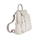 Mancini Handbags Taupe Mancini Pebbled Brigette Leather Backpack
