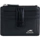 Mancini Wallets Black Mancini Croco2 Women’s Card Case with Enhanced RFID Protection