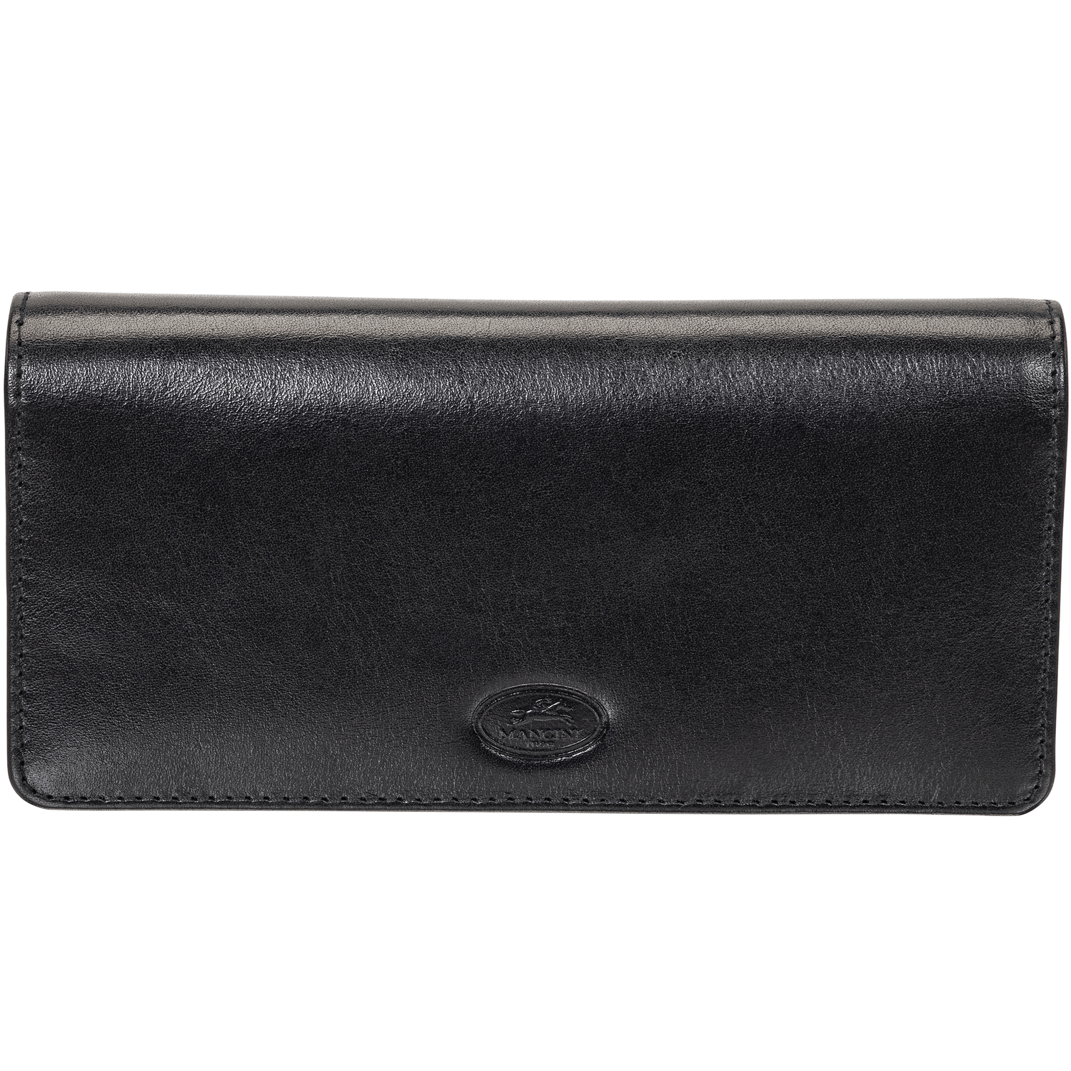 Mancini Wallets Black Mancini EQUESTRIAN-2 Ladies' RFID Secure Clutch Wallet