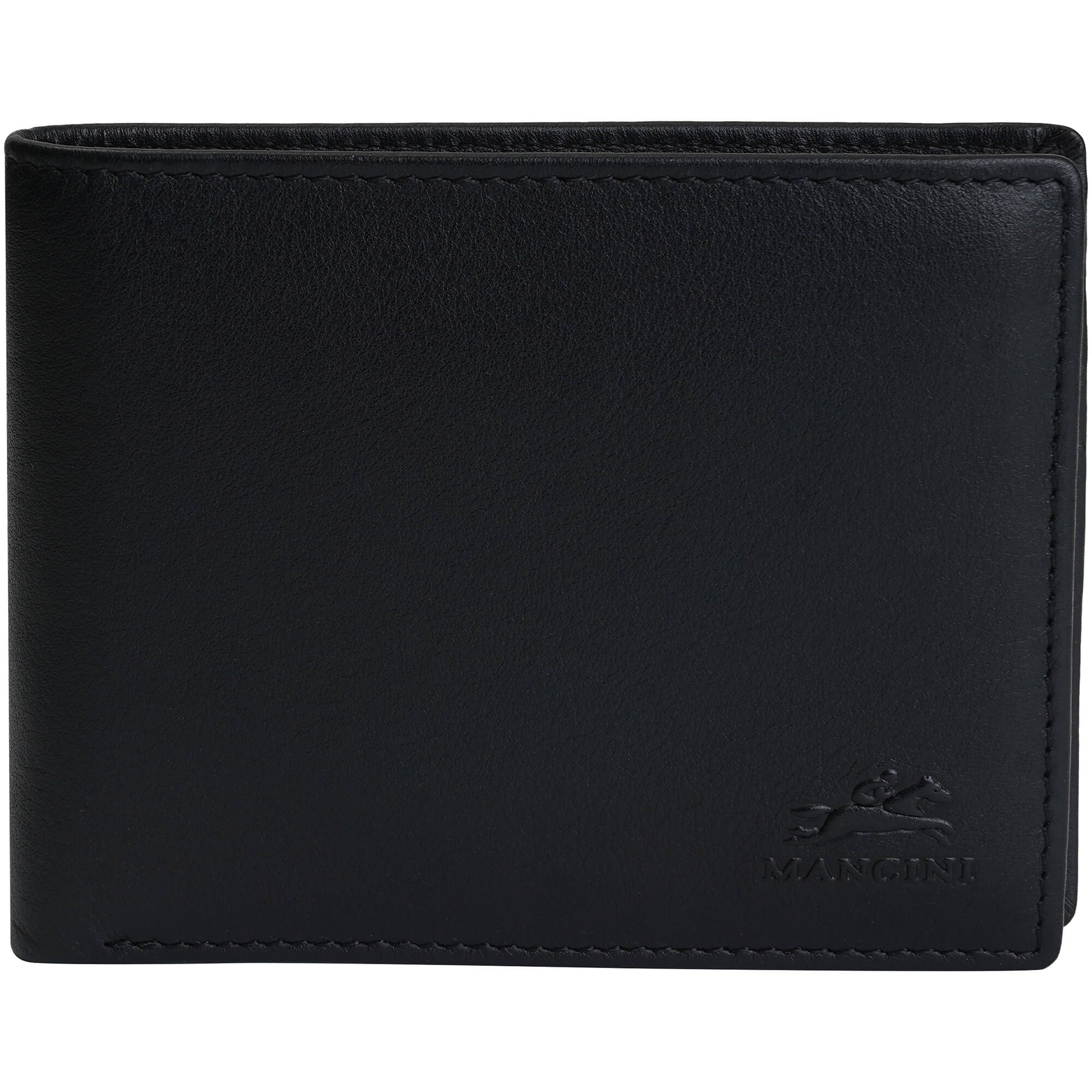 Mancini Wallets Black Mancini Sonoma RFID Secure Billfold