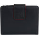 Mancini Wallets Black Mancini Sonoma Women’s Medium Clutch Wallet with Enhanced RFID Protection