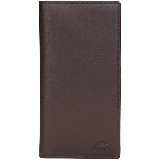 Mancini Wallets Brown Mancini Sonoma RFID Secure Breast Pocket Wallet