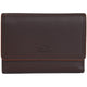 Mancini Wallets Brown Mancini Sonoma Women’s Medium Clutch Wallet with Enhanced RFID Protection
